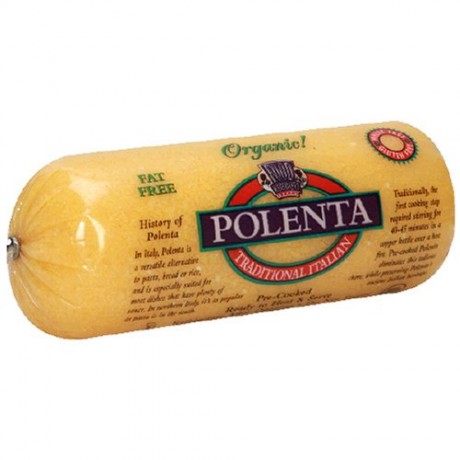 Food Merchants Organic Polenta, Green Chili And Cilantro,Sleeve (12x18Oz)