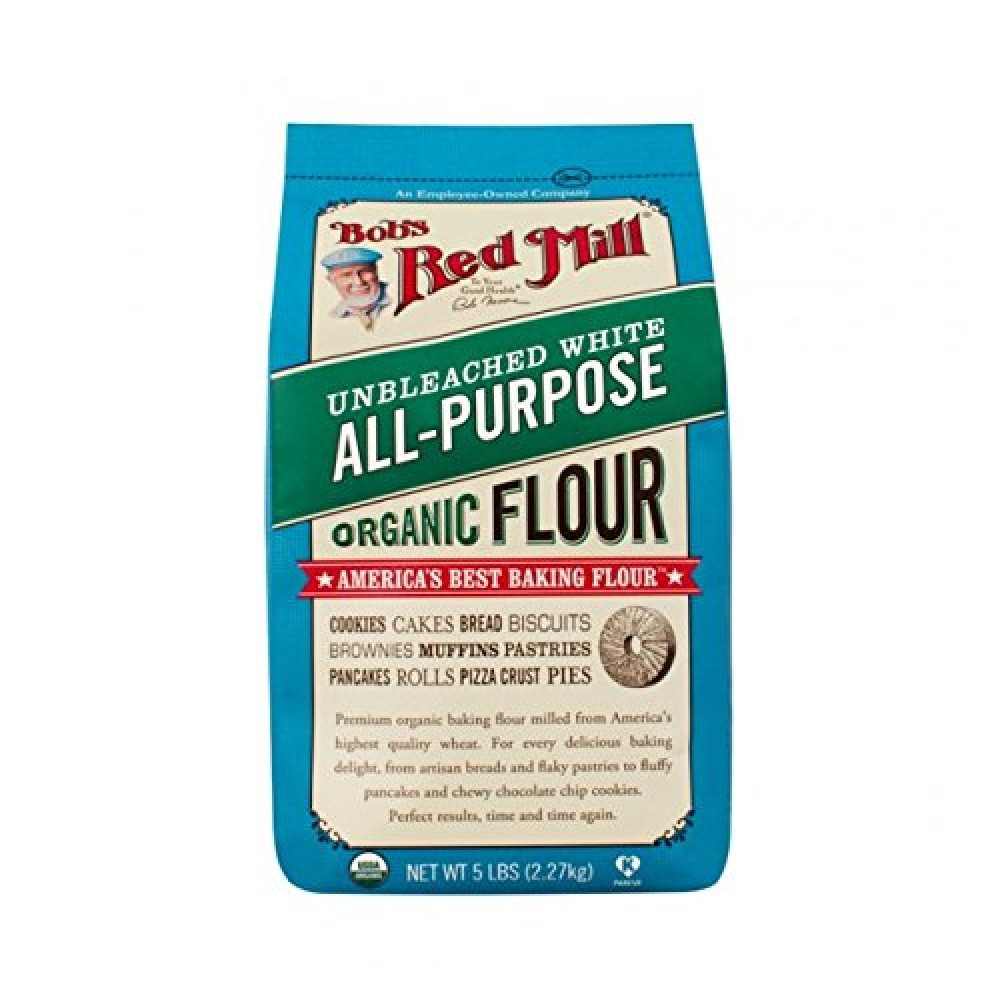 Bob's Red Mill Unbleached White Flour (4x5lb)