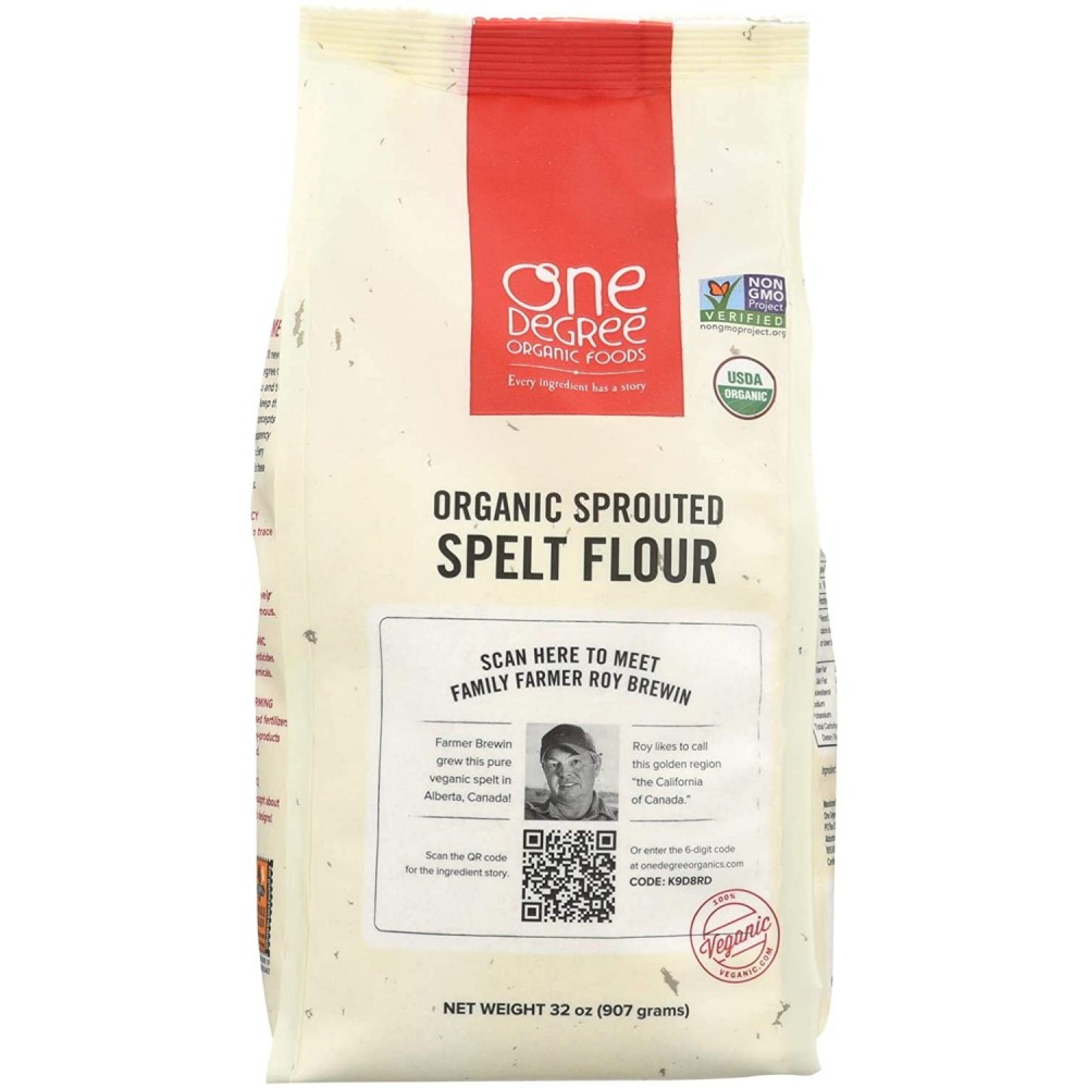 One Degree Organic Spr Spelt Flour (6x32Oz)