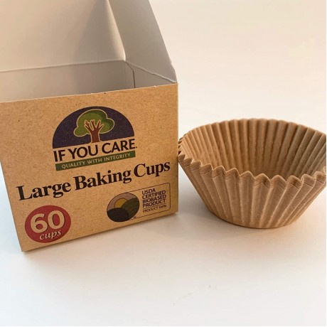 If You Care Brown-2.5" Baking Cups (1x60 CT)