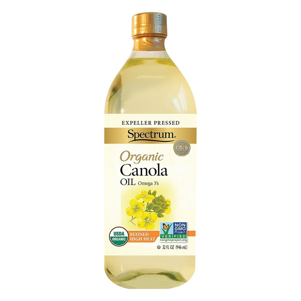 Spectrum Naturals Refined Canola Oil (12x32 Oz)