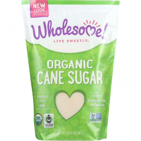 Wholesome Sweeteners Milled Unrefined Sugar (12x2 LB)