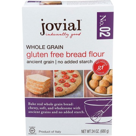 Jovial Whole Grain Gluten Free Bread Flour No. 2 (6x24 OZ)