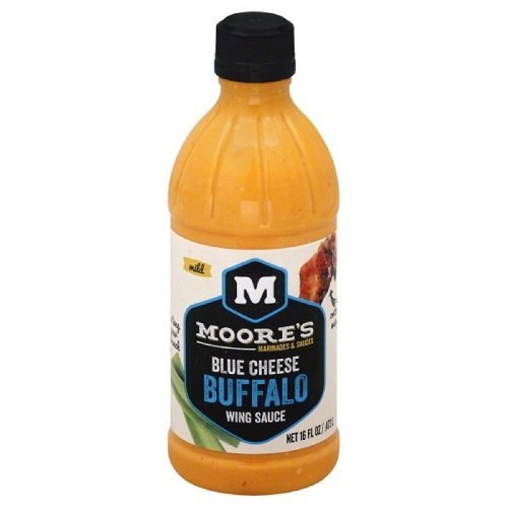 Moore's Blue Cheese Buffalo Wing Sauce (6x16 OZ)