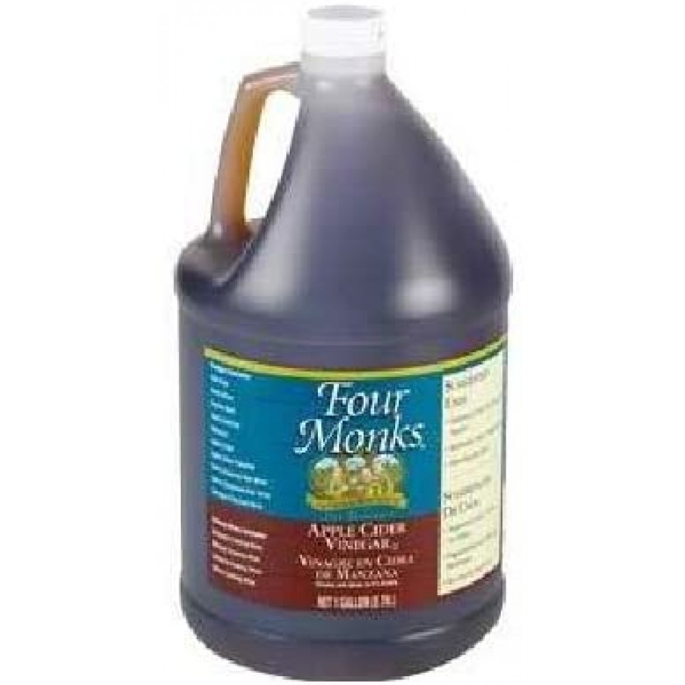 Four Monks Apple Cider Vinegar (4x128OZ )