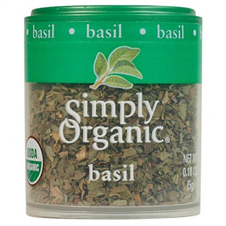 Simply Organic Mini Basil C/S (6x.18 Oz)