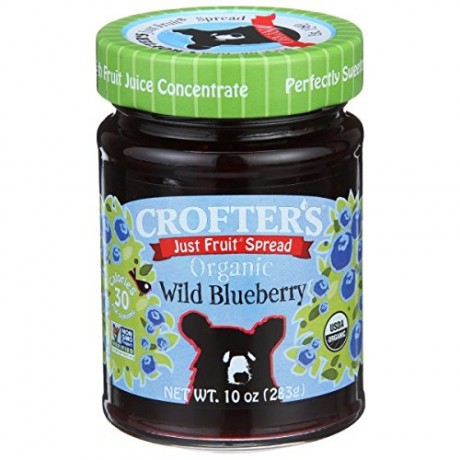 Crofters Wild Blueberry Fruit Spread (6x10 Oz)