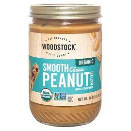 Woodstock Org Classic Smooth Peanut Butter (12x16 Oz)