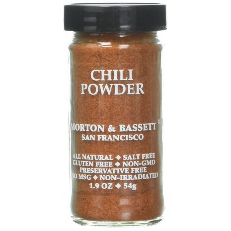 Morton & Bassett All Natural Chili Powder (3x1.9Oz)