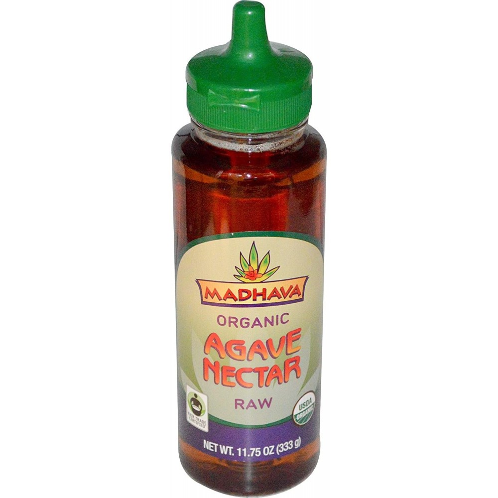 Madhava Pure Agave Nectar, Raw (6x11.75Oz)