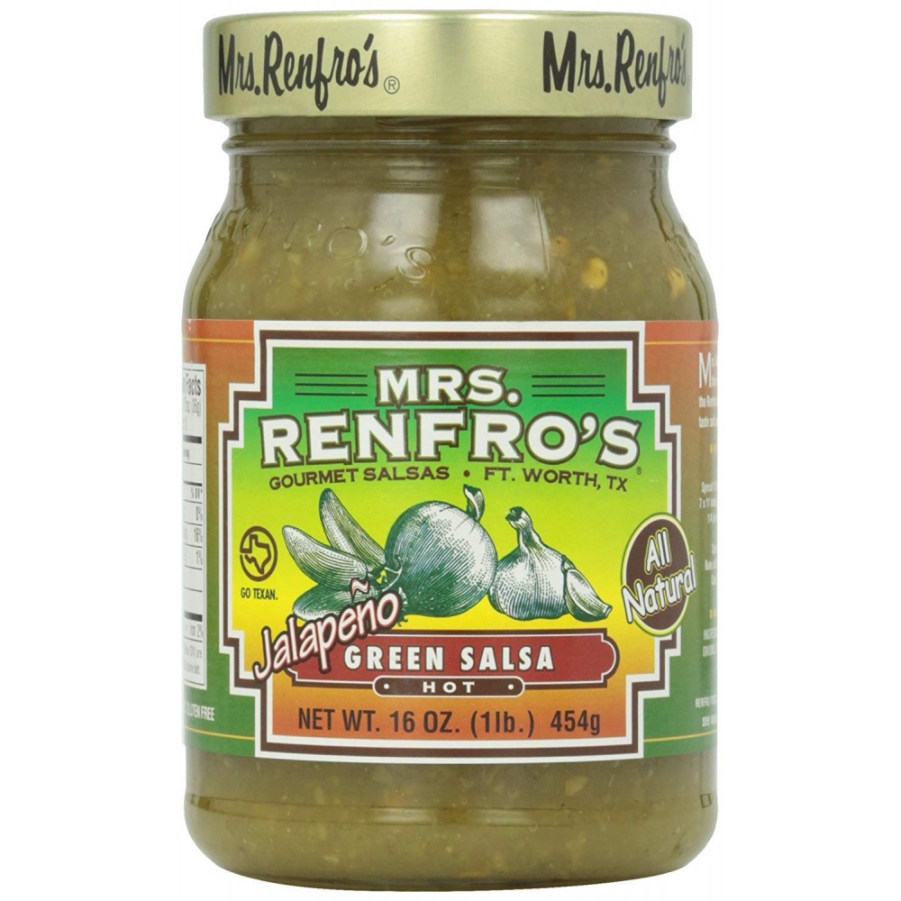 Mrs. Renfro's Green Hot Jalape??o Salsa (6x16Oz)