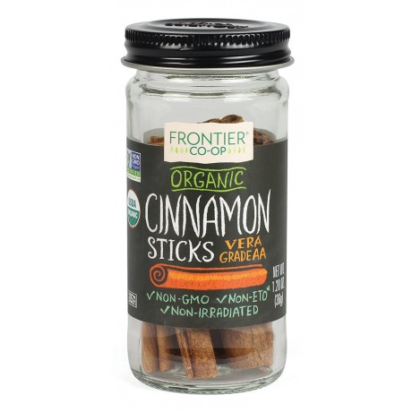 Frontier Herb 2 3x4 Inch Whole Cinnamon Stick (1x1.28 Oz)