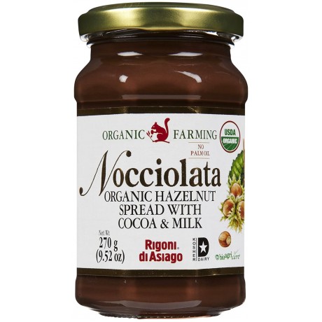 Nocciolata Hazelnut w/Cocoa & Milk (6x9.52 Oz)