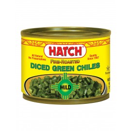 Hatch Farms Diced Green Chilies Mild (24x4 Oz)