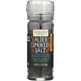 Frontier Natural Products Alder Smoke Salt,Grinder (6x3.2 Oz)