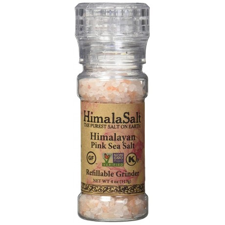 Himalayan Salt Refillable Mini Grinder (6x4 Oz)