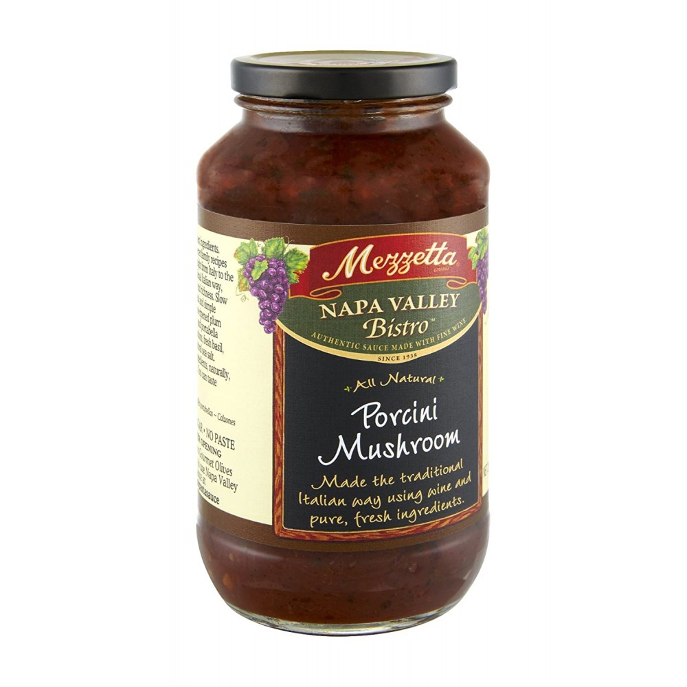 Mezzetta Wild Mushroom Pasta Sauce (6x25Oz)