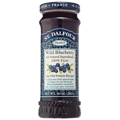 St. Dalfour Blueberry 100% Fruit Conserve (6x10 Oz)