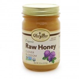 Glorybee Raw Clover Honey (6x18Oz)