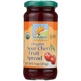 Bionaturae Sour Cherry Fruit Spread (12x9 Oz)