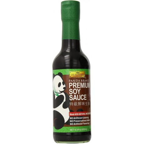 Lee Kum Kee Panda Brand Premium Soy Sauce (6x16.9Oz)