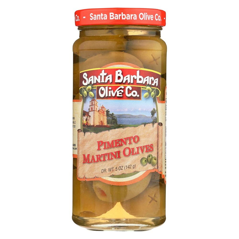 Santa Barbara Martini Style Olives (6x5Oz)