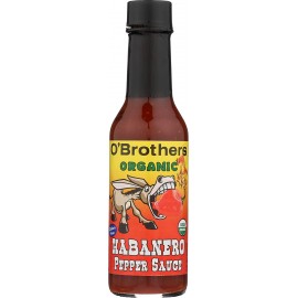 O`Brothers Hot Sauce Habanero Pepper Sauce (12X5 OZ)