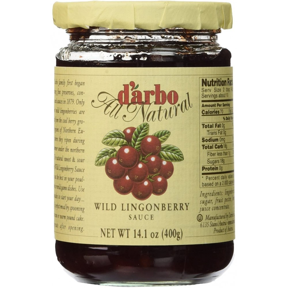 Darbo Lingonberries Wild (6x14.1 Oz)