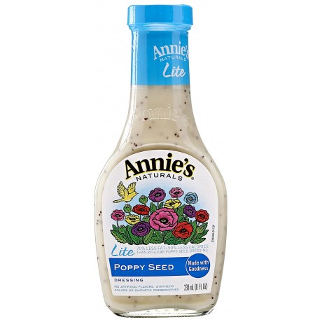 Annie's Naturals Poppy Seed Lite (6x8 Oz)