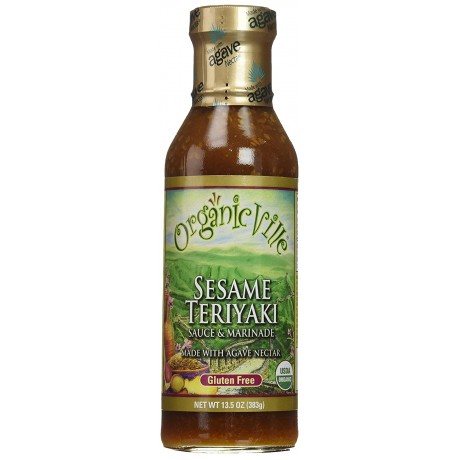 Organicville Sesame Teriyaki Sauce (6x13.5 Oz)