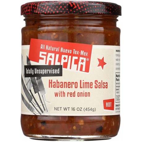 Salpica Hot Habanero Salsa (6x16 Oz)