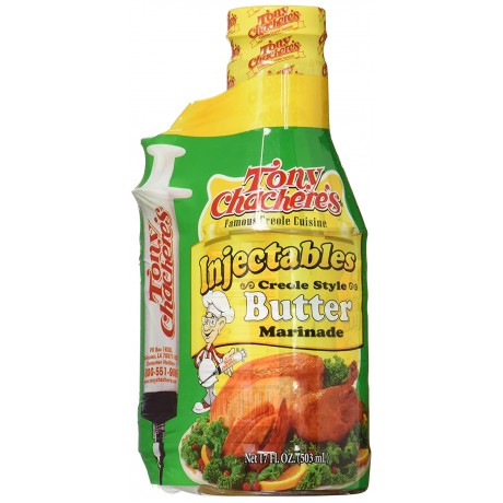 Tony Chachere's Creole Style Butter Marinade (6x17 Oz)