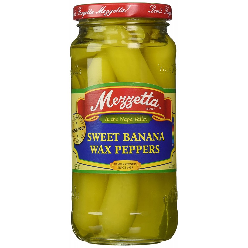 Mezzetta Sweet Banana Pepper (6x16OZ )