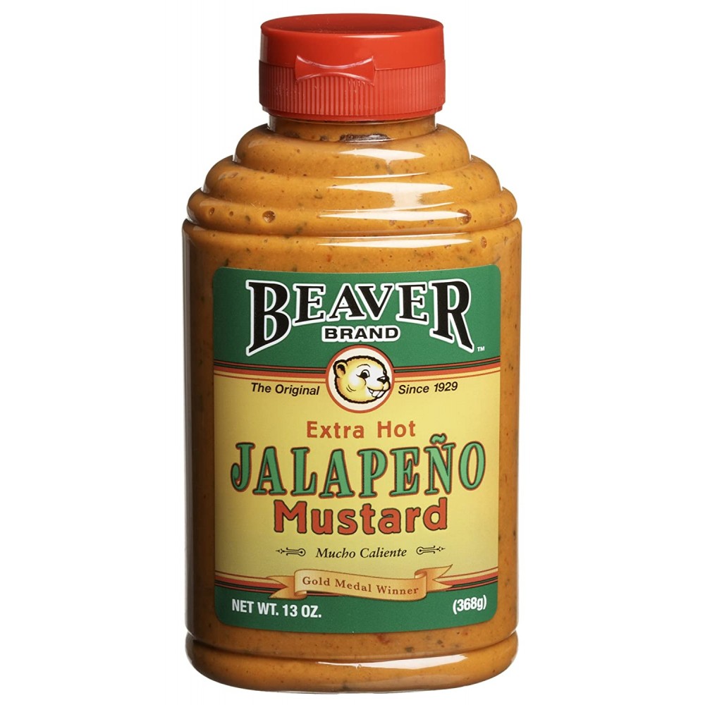 Beaver Jalapeno Mustard (6x13Oz)