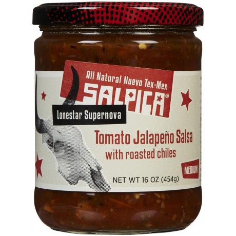 Salpica Tom/Jal, Med Salsa (6x16Oz)