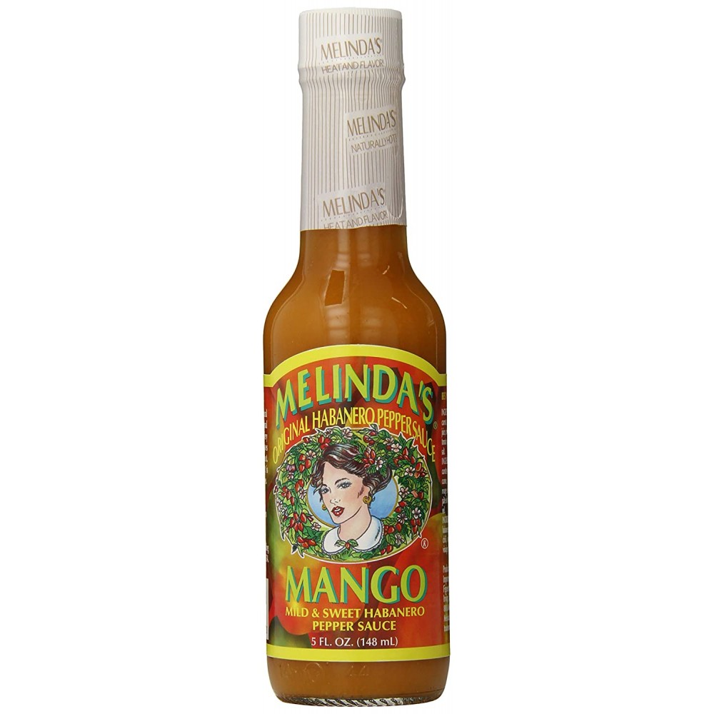 Melinda's Original Mango Habanero Hot Pepper Sauce (12x5Oz)