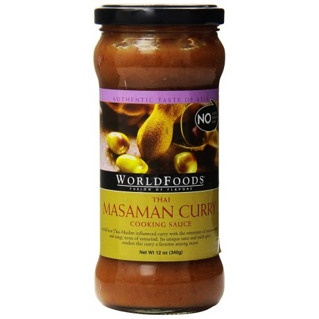 World Foods Masaman Curry Sauce (6x12OZ )