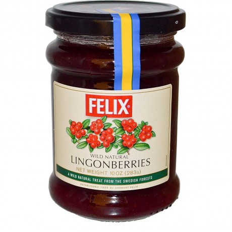 Felix Wild Lingonberry Jam (8x10Oz)