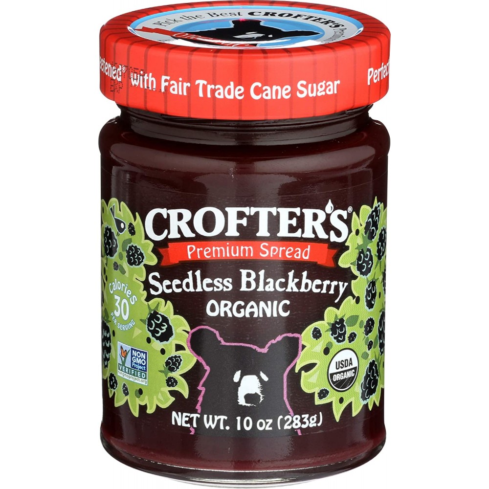 Crofters Wild Blackberry Conserves (6x10 Oz)