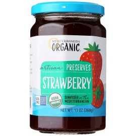 Mediterranean Organics Strawberry Preserves (12x13 Oz)