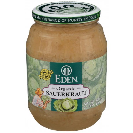 Eden Foods Sauerkraut Glass (12x32 Oz)