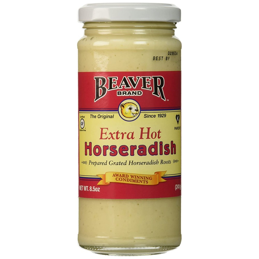 Beaver Extra Hot Horseradish Sauce (12x8.5Oz)