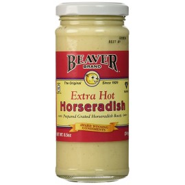 Beaver Extra Hot Horseradish Sauce (12x8.5Oz)