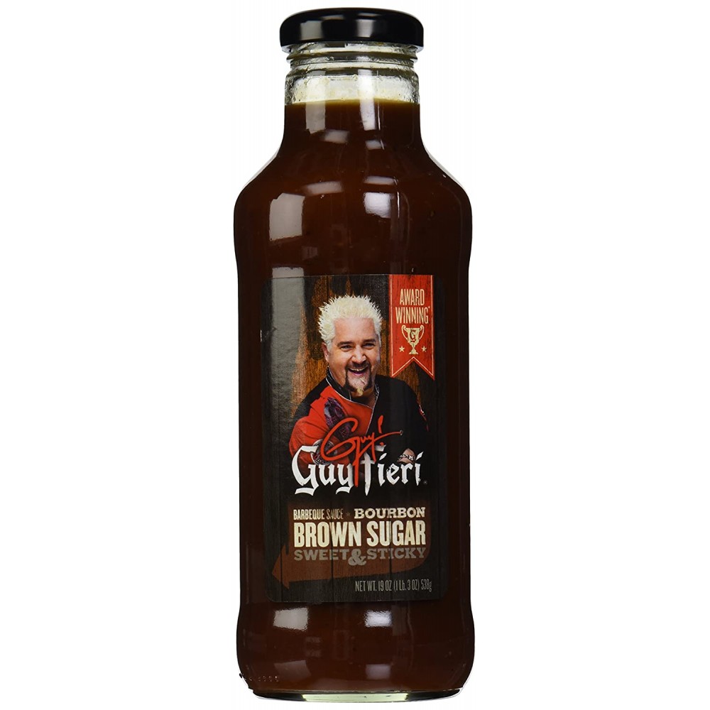 Guy Fieri Bourbon Brown Sugar BBQ Sauce (6x19Oz)