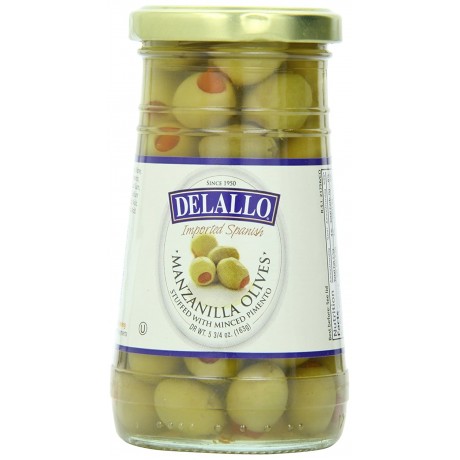 De Lallo Stuffed Manzanilla Olives (12x5.75 Oz)