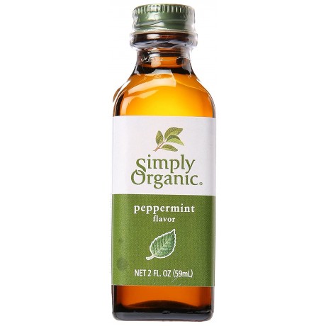 Simply Organic Peppermint Flavor (6x2 Oz)