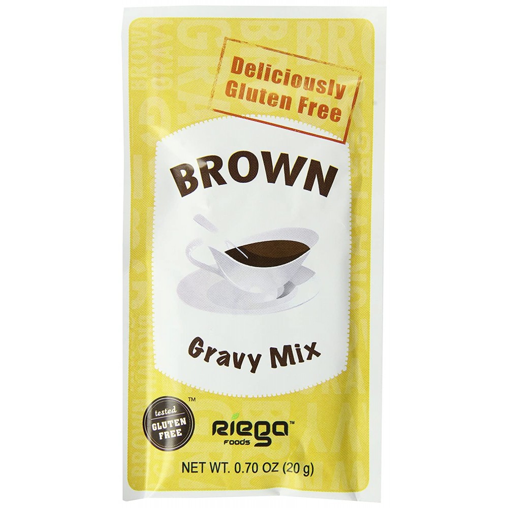 Riega Foods Gluten Free Brown Gravy Mix (8X0.7 OZ)