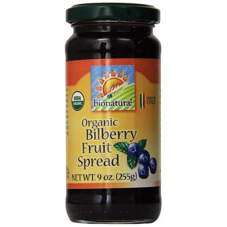 Bionaturae Bilberry Fruit Spread (12x9 Oz)