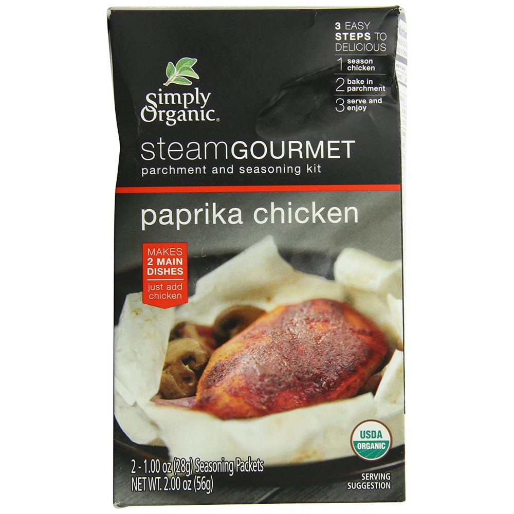 Simply Organic Paprika Chicken (6x2 OZ)