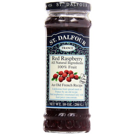 St. Dalfour Red Raspberry 100% Fruit Conserve (6x10 Oz)